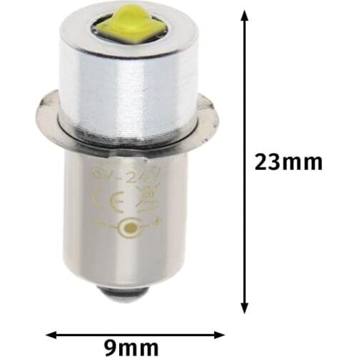 5W 6-24V P13.5S Flashlight LED Bulb High Bright LED Emergency Work Light Lamp Flashlight Replacement Bulb Torches electric torch