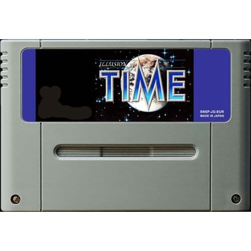16Bit Games ** Illusion of TIME ( PAL EUR version!! )