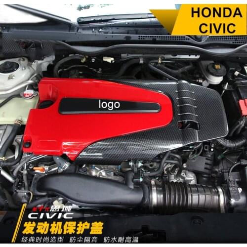2016 2017 2018 FOR Honda Civic Engine dust cover 1.5T Cited cover decorative Hood cover decoration( Top Cover)for left drive