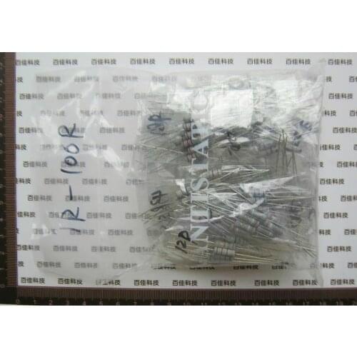 300pcs Element Bag 1W Carbon Film Resistor Pack 0.1 Ohm-750 Ohm Common Resistance Total 30 kinds specifications × 10pcs