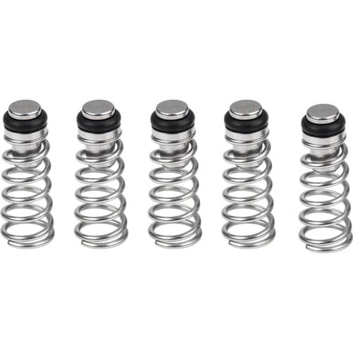 5PCS Poppet Valve Universal Poppet Valve Keg Poppet Valve Ball Lock Poppet Valve Pin Lock Poppet for Homebrewing