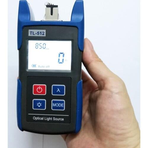 Free Shipping TL512 850/1300/1310/1550nm Fiber Optical Light Source Singlemode or Multimode