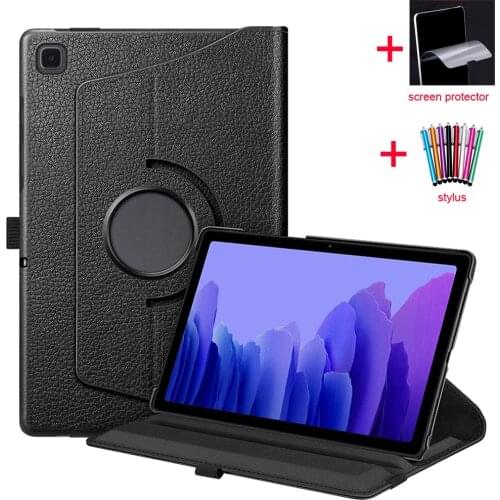 Case For Samsung Galaxy Tab A7 2020 SM-T500/T505 for Samsung Galaxy Tab A7 Lite SM-T220/T225 Tablet Stand Cover+screen protector
