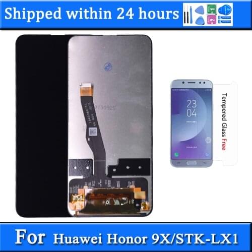 Original Display For Huawei Honor 9X LCD Touch Screen Digitizer Assembly Replacement For STK-LX1 STK-L22 LCD Global Version