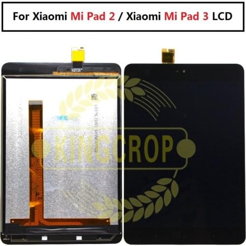For Xiaomi Mi Pad 2 Pad 3 Mipad 2 Touch Screen Digitizer LCD Display Assembly Panel Replacement For xiami mi pad 3 lcd Black