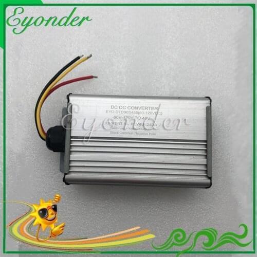 Isolated input 48v 60v 72v 96v 100v 105v 108v 120v step down transformer 110v to 24v 5a 120w buck power supply converter module