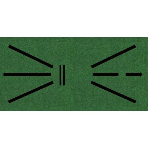 Golf Hitting Mat 12“x24“ Target Training Aids Pad for Indoor & Outdoor