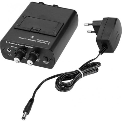 Hot for ANLEON S1 in Stage Studio 100-240V Personal Ear Monitor Headphone Amplifier In-Ear Monitoring System EU Plug