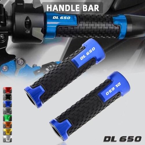 Motorcycle Accessories handlebar grips For Suzuki V-Strom 650 DL650 2012 2013 2014 2015 2016 2017 2018 Moto handle bar grips