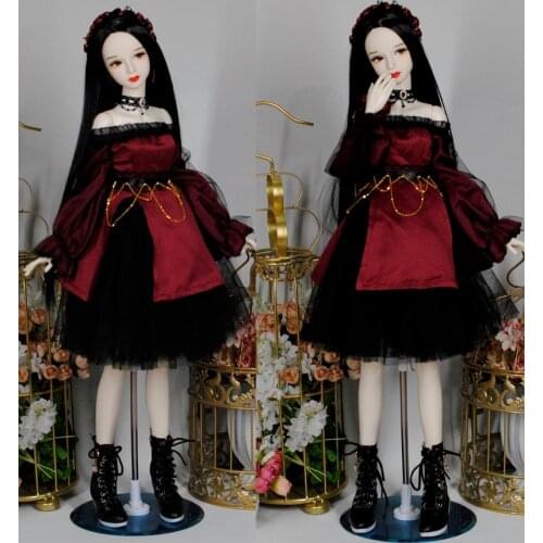 NEW 1/3 BJD Doll 60cm Plastic joint moveable Hand made doll