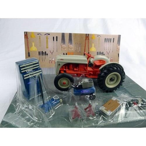 Diecast 1/16 Ford 8N Accessories Repair Kit Tractor Farm Vehicle Model Adult Collection ERTL Static Display Toys for Boys