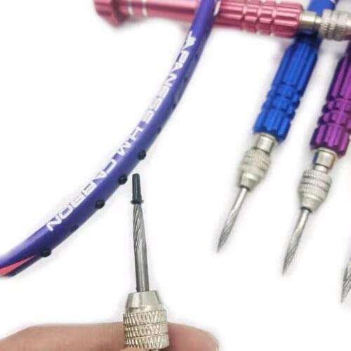 Powerti 1PC Badminton Grommets Tools Men Thread Turning Pin Stringing Machine Badminton Racket Tools Accessories Men