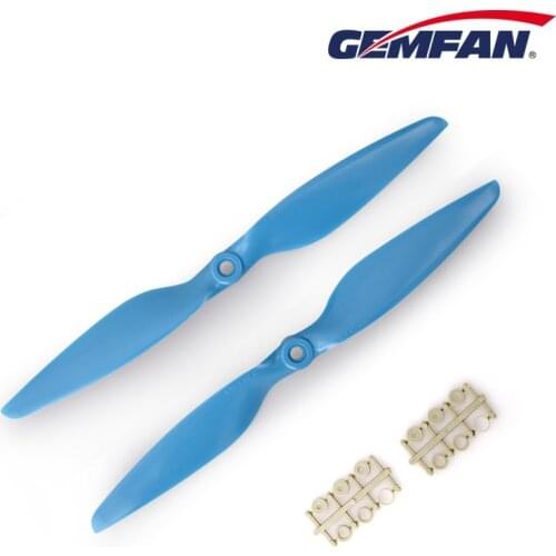 5Pair/10PCS Color CW CCW Fiberglass Nylon 1045 Propeller 10*4.5 Gemfan Props For RC Multi Rotor FPV Copter Multirotor Blue White