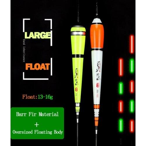 1Pcs 2021 New Barr Fir Float LED Glow Stick Electronic Fishing Buoy Light Luminous Fishing Buoy Night Fishing Fishing Tackle
