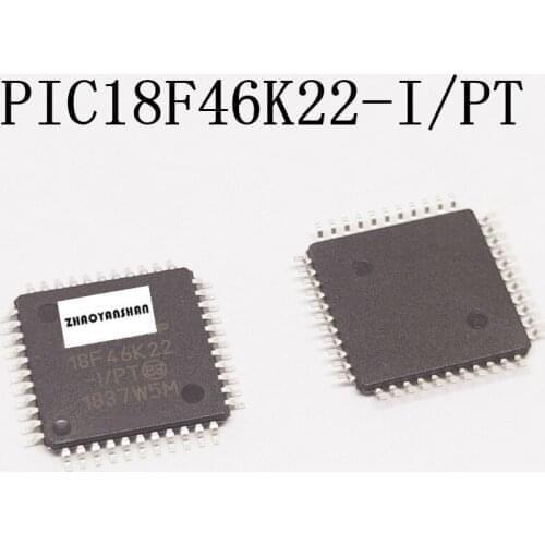100pcs X PIC18F46K22-I/PT PIC18F46K22 PIC18F46K22-I NEW TQFP44 Free Shipping