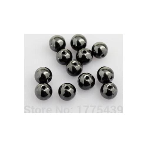 Free Shipping Wholesae50Pcs/Lot Hematite Beads For Handmad Bracelets 8MM High Quality