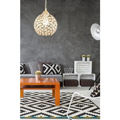 Noble Single Gold Chandelier