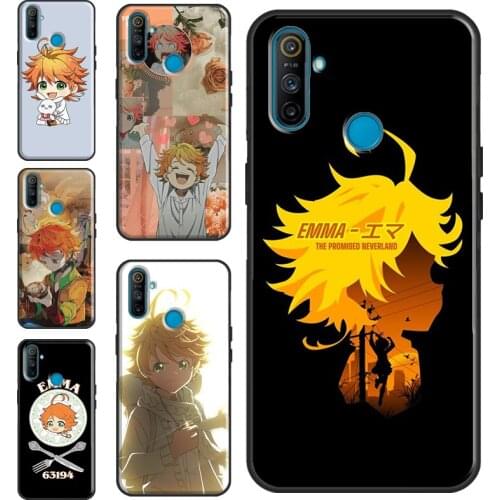 Emma The Promised Neverland For OnePlus 9 8 Pro 7 Nord 9R 8T Case Cover For Realme 8 Pro 7 6 Q3 C3 C11 C15 C21 GT Neo