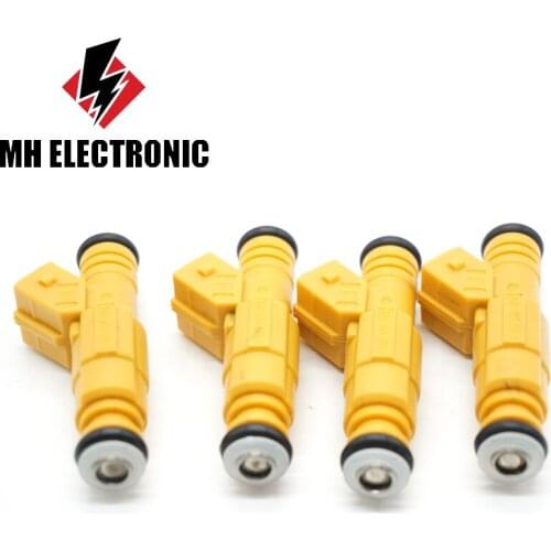 MH Electronic 4PCS/LOT New Fuel Injector 0280155746 for JEEP 4.0L TYPE III for Volvo 2.9L V90 960 S90 for CHEVY 2500 3500