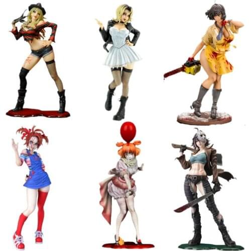 Pennywise Jason Voorhees Freddy Krueger Chucky Michael Myers Horror Bishoujo Statue