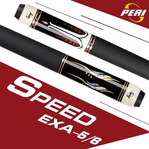 PERI EXA-5/6 Billiard Pool Cue 12.75mm Black Ice Tip Professional P20 Maple Shaft Leather Grip Handmade Billar Cue Stick Kit