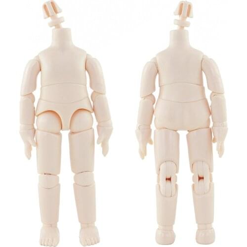 Pre-Sale 18CM Heigh OB Doll Body Obitsu White Skin 6.5 Inch Detachable 1/7 BJD Doll Accessories Joint Body for GSC
