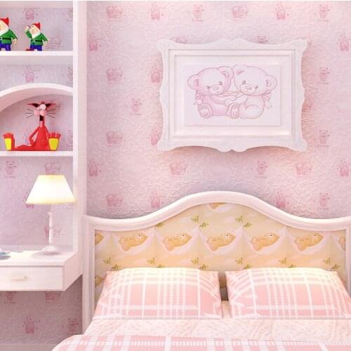 Beibehang Modern style wallpaper roll 3d living room bedroom study childrens room baby room 3d wallpaper roll papel de parede