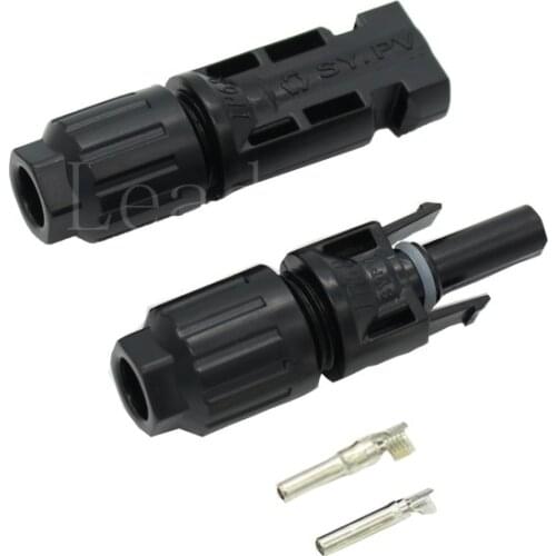 1000 pairs/lot connector solar panel High Performance Solar Photovoltaic Cable Joint Connector for Solar PV System LJQ118