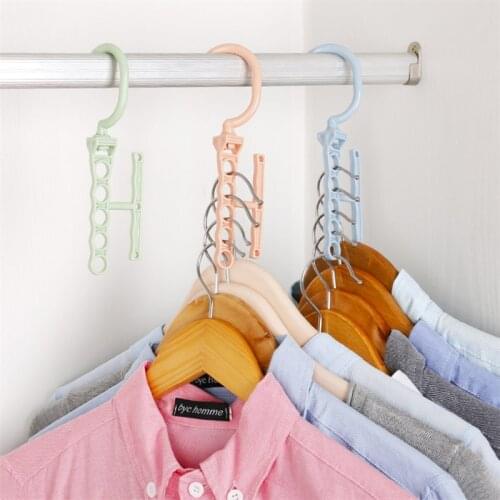 NEW Rotatable Clothes Hanger Handbag Coat Scarf Hang Organizer Detachable Clothes Dryers Closet Space Saving Organizer Wholesale