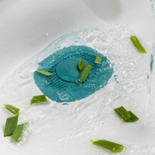 Bathroom Washbasin Drain Hair Catcher Rubber Sink Floor Drain Bath Garbage Stopper Plug Sink Strainer Kitchen Filter Accessories
