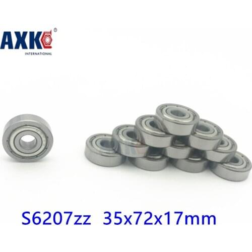 2021 Limited Special Offer 1pcs S6207-2z Ball Bearing 35x72x17mm Ss6207 2zz Sus304