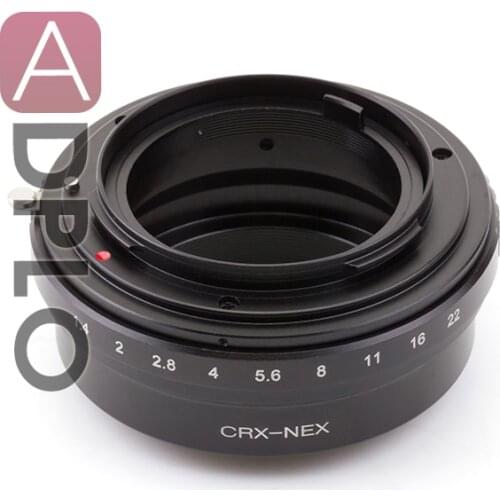 Pixco Adapter Suit for Contarex CRX Mount Lens to Sony NEX E-Mount Camera Body Adapter A5000 A3000 NEX-5T NEX-3N NEX-6 NEX-5R