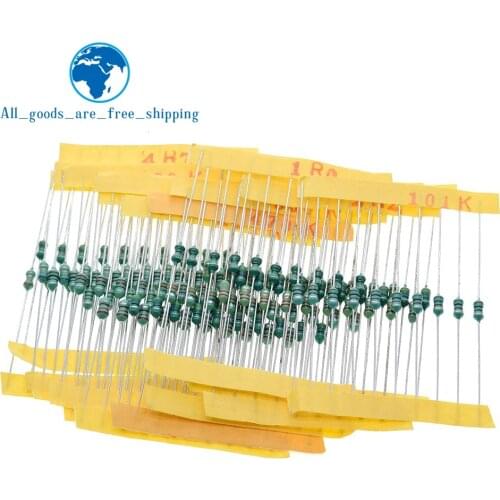 1/4W Inductor Assortment 0307 0.25W Color Ring Inductance Assortment 1UH-470UH 14valuesX10pcs=140pcs Inductors Assorted Set Kit