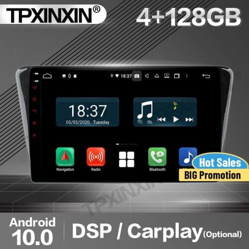 128G Carplay Car Radio 2 Din Stereo Receiver Android For Peugeot 408 2014 2015 2016 IPS GPS Navi Player Audio Recorder Head Unit