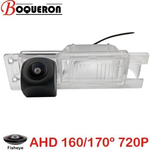 Fisheye 170 Degree 1280x720P AHD Car Vehicle Rear View Reverse Camera for Opel GT Cascada Zafira B Vivaro Cabrio Tigra TwinTop B