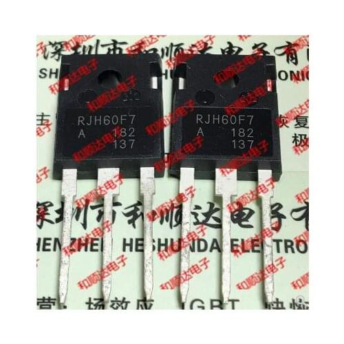 Free shipping 20PCS RJH60F7DPQ RJH60F7 TO-247 IGBT 600V 50A