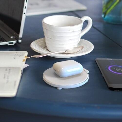 Bluetooth Headset Charging Compartment Wireless Charger Qi Protocol Mobile Phone Available 5 Watts Of Power Suitable For Airpod