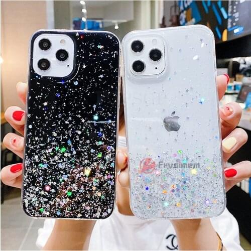 Sexy Diamond Glitter Case for Apple iphone 12 Pro Max mini 11 XR X XS Max SE 2020 7 8 6 6S Plus 5 5s Bling Girl Clear Cover