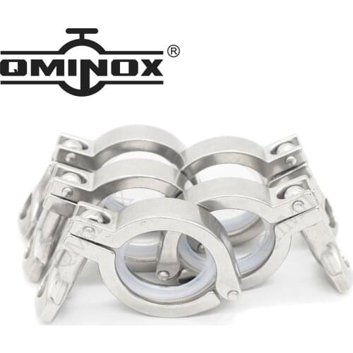 Economy Stainless Steel 304 Tri Clamp 1.5" Sanitary single pin Clamps 2" ferrule clamps homebrew fittings clamp fittings