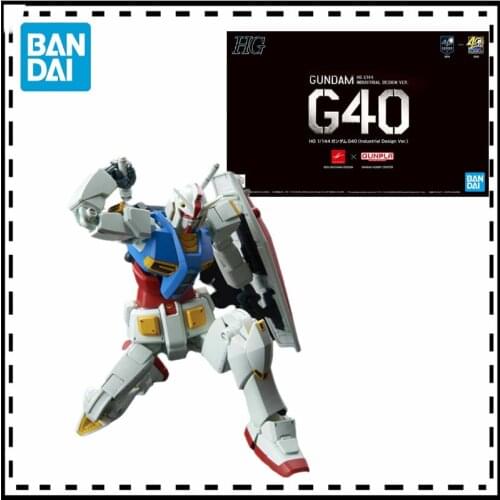 Bandai Gundam Model Assemblage Hg 1/144 G40 Yuan Zu Gundam RX-78-2 Okuyama Kiyoshi Anime Figures Action Figure Collection Model