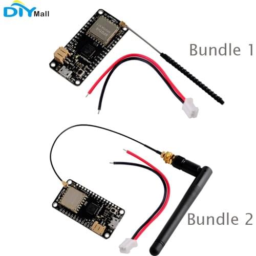 LoRa32u4 II Development Board 868MHz 915MHz Lora Module IOT SX1276 HPD13 Wifi Transceiver Module Antenna JST Connector