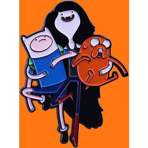 Cute Anime Enamel Pins Creative Girl Metal Cartoon Brooch collect Backpack Hat Collar Lapel Badges Women Fashion Jewelry Gifts