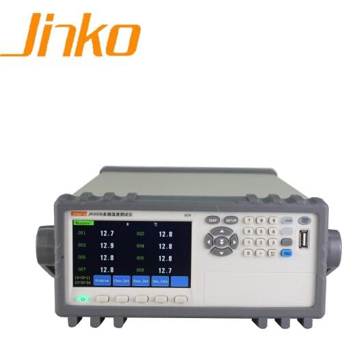 Jinko multi-channel temperature data logger JK4008 thermocouple data recorder