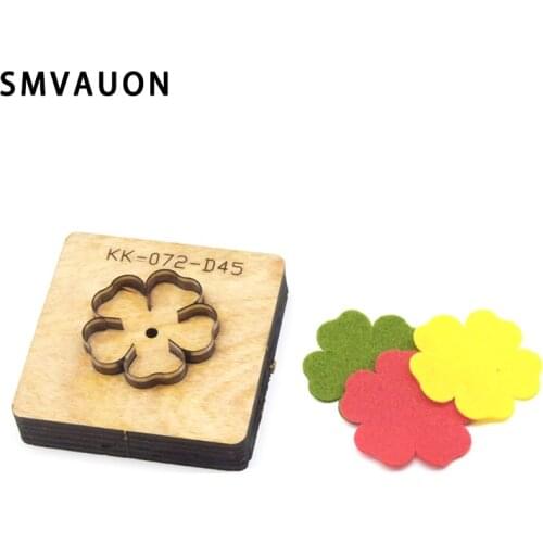 New Year Christmas Tree Ornament Cutter Mold For Diy Petals Hanging Pendants Gifts Handicraft Tool Wood Dies For Crafts SMVAUON