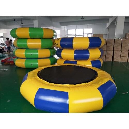Factory Wholesale Custom Inflatable Water Trampoline For Water Park