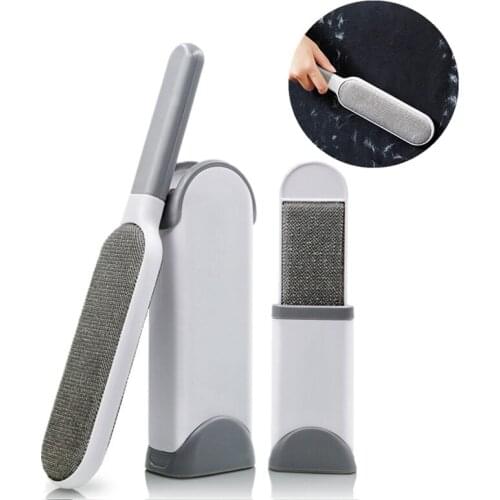 Pet Hair Remover Brush Dust Fur Cleaning Brushes Cat Dog Hair Removal Brush Household Dust Cleaners Device