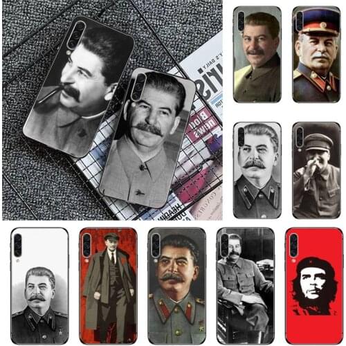 Stalin Soviet Russian leader Union Phone Case For Samsung galaxy A S note 10 7 8 9 20 30 31 40 50 51 70 71 21 s ultra plus