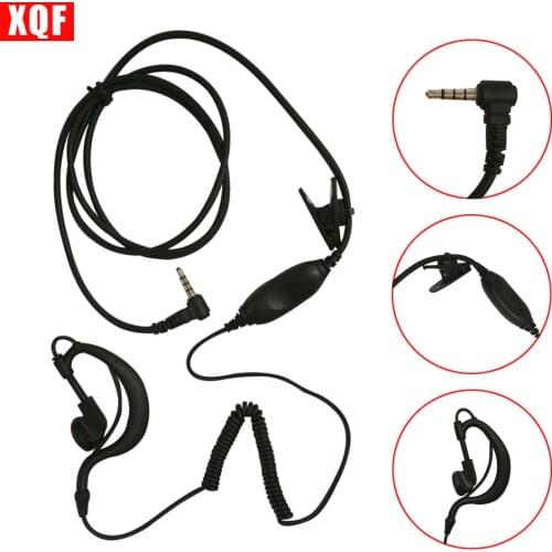 XQF 10PCS 1 pin headset headphone for Yaesu Vertex 5R VX-10, VX-110, VX-130, VX-131