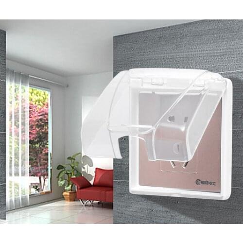 Baby Safety Proofing Outlet Covers Bathroom Kitchen Accessory Household Waterproof Cover Child Anti Electric Shock Protector