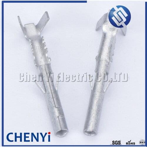 50 pcs 2.5 mm series automotive brass crimping wire terminal Delphi female cable connector contact pins 12124580